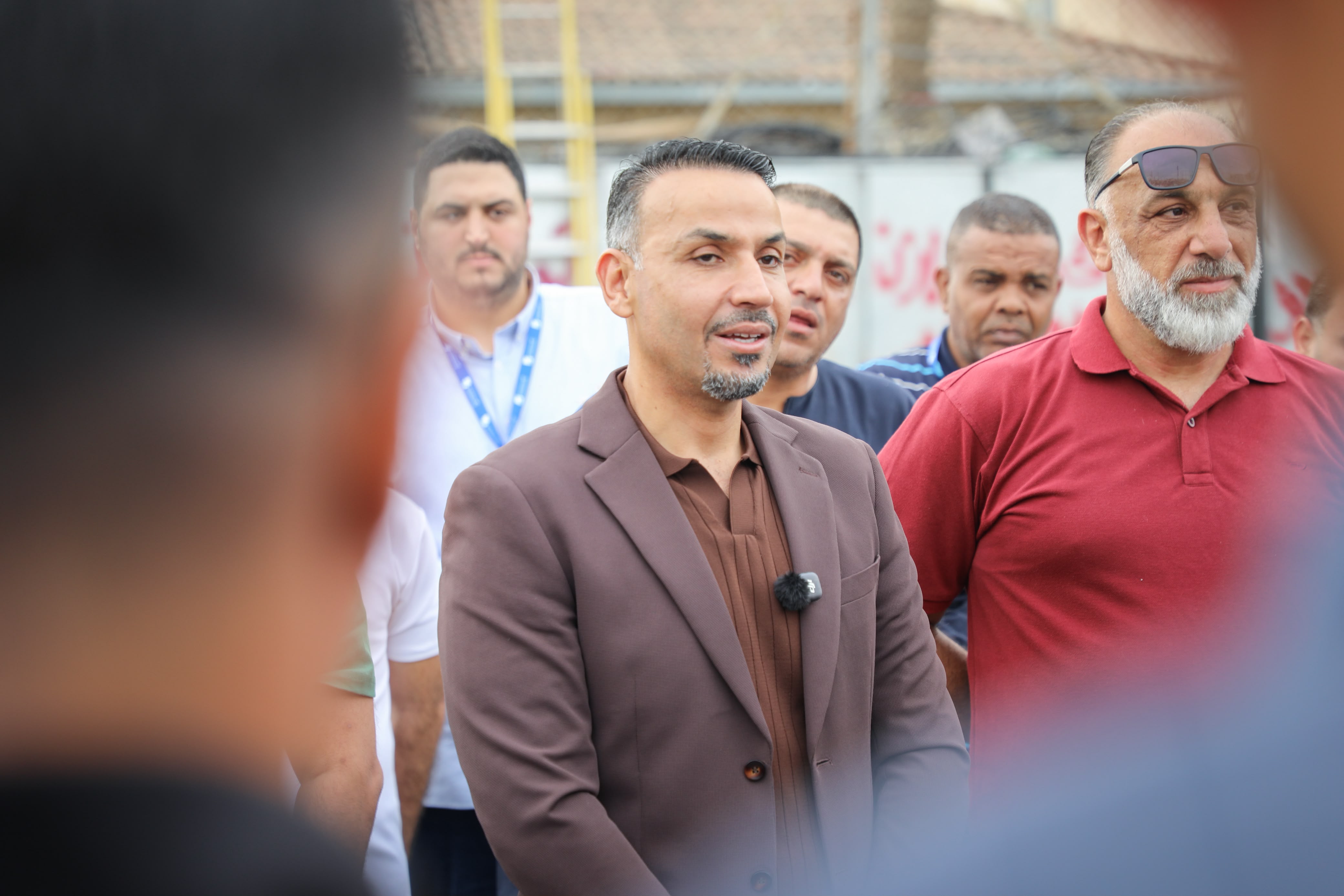 التميمي يودع بعثة الحج الخاصة في شركة كهرباء اربد 